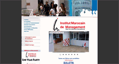 Desktop Screenshot of imm.ac.ma